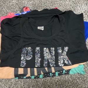 Lot of 8 Victoria’s Secret tank tops Medium